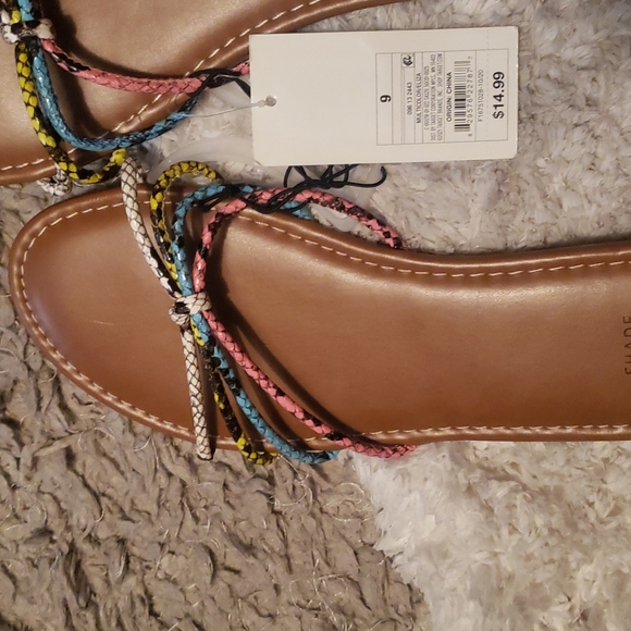 Shade& Shore Multicilor Eliza Sandals - Picture 3 of 4
